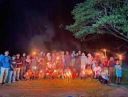 Ikatan Pemuda Kreatif Desa Nihi Laksanakan Pawai Obor Menyambut Hari Raya Idul Fitri 1447 H