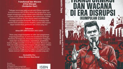 Mahasiswa UHO Luncurkan Buku Perdana Transfermasi dan Wacana di Era Distrupsi