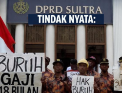 DPRD Sultra Digugat Tindak Nyata: Buruh Tambang Tuntut Bayar Gaji 18 Bulan Yang Tertahan