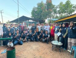 Mahasiswa Teknik Mesin UHO Rakit Alat Pengolah Limbah Kelapa Jadi Asap Cair dan Briket untuk Warga Lalorawu