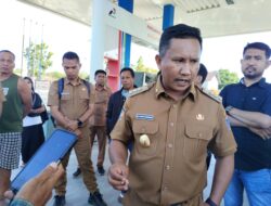 Bupati Muna Barat Tinjau Antrian SPBU Suka Damai, Himbau ASN Sementara Gunakan Pertamax